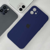 Чехол Silicone Case Full Camera на iPhone 12 Deep navy Чехол Silicone Case Full Camera на iPhone 12 Deep navy